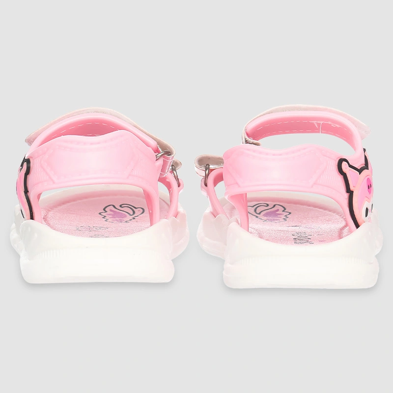 Giày sandal cho bé gái Á Châu Avakids AC76 màu hồng 9