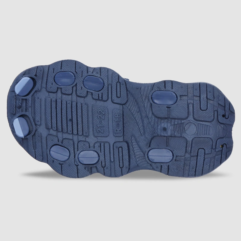 Giày sandal cho bé Á Châu Avakids AC77 màu xanh dương 4