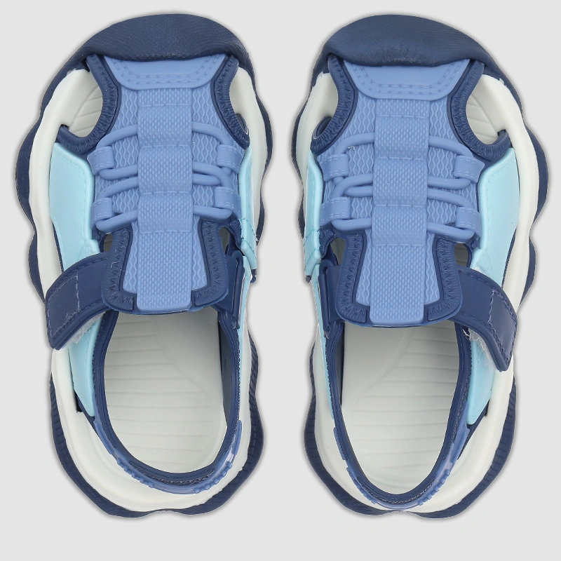 Giày sandal cho bé Á Châu Avakids AC77 màu xanh dương 8