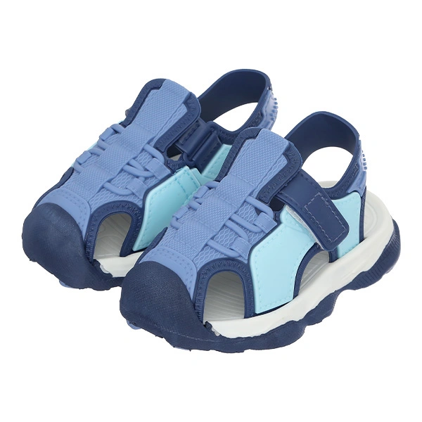 Giày sandal cho bé Á Châu Avakids AC77 màu xanh dương 1