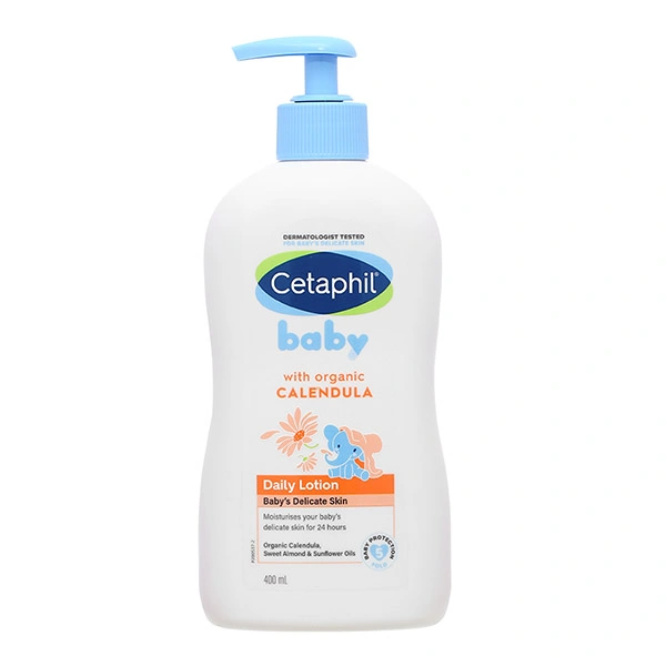 Sữa dưỡng da hoa cúc cho bé Cetaphil Baby
