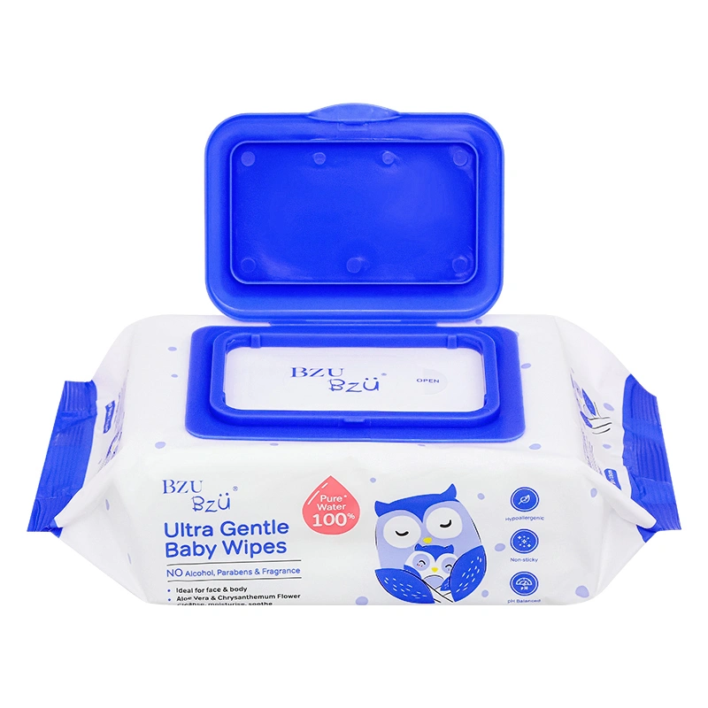 Khăn ướt BZU BZU Ultra Gentle không mùi gói 80 miếng 6