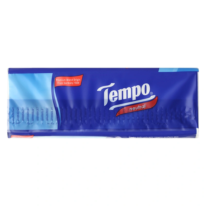 Lốc 4 gói khăn giấy rút Tempo không mùi 4 lớp 10
