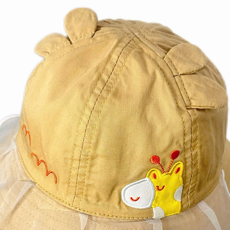 Nón vành cho bé Duy Ngọc 5838 màu vàng 11