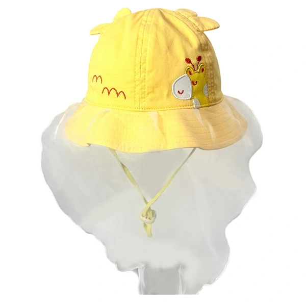 Nón vành cho bé Duy Ngọc 5838 màu vàng 1