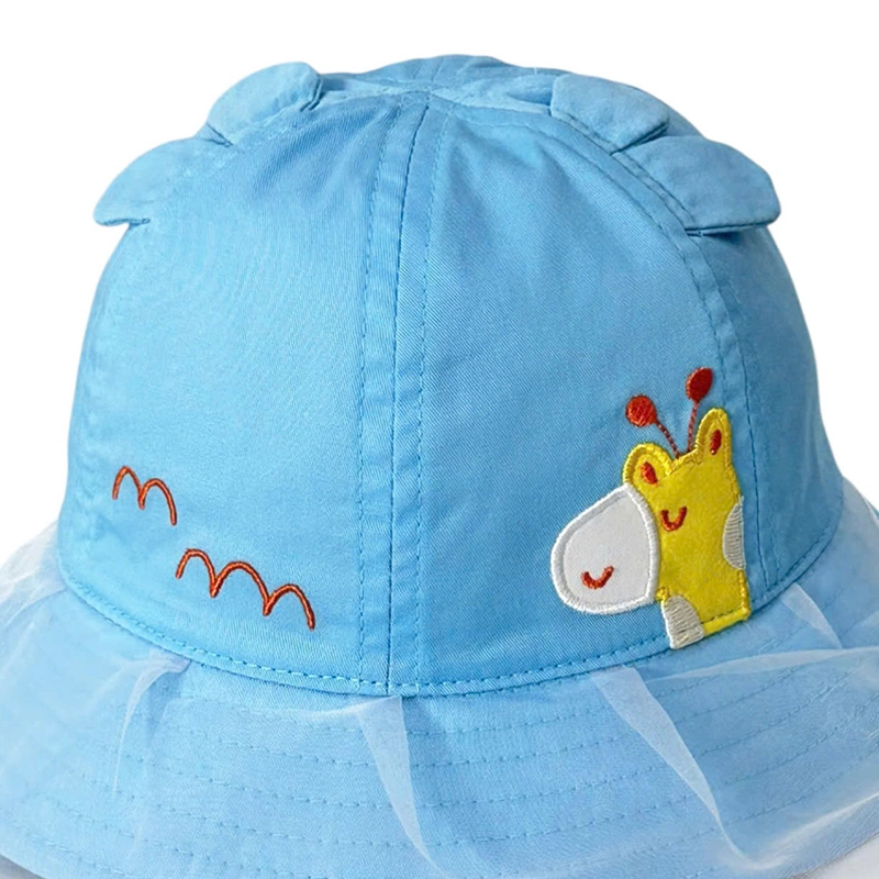 Nón vành cho bé Duy Ngọc 5838 màu vàng 7