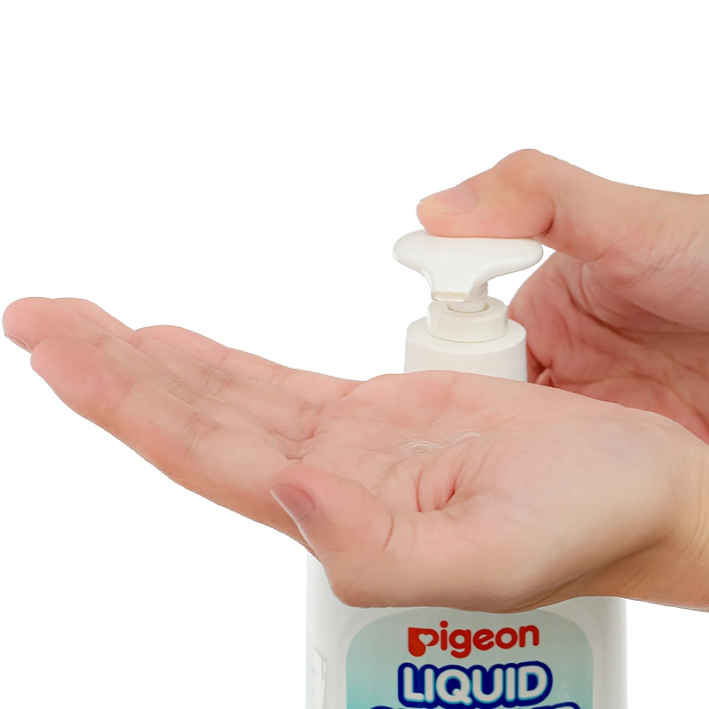 Nước rửa bình sữa Pigeon túi 650 ml hương tự nhiên 9