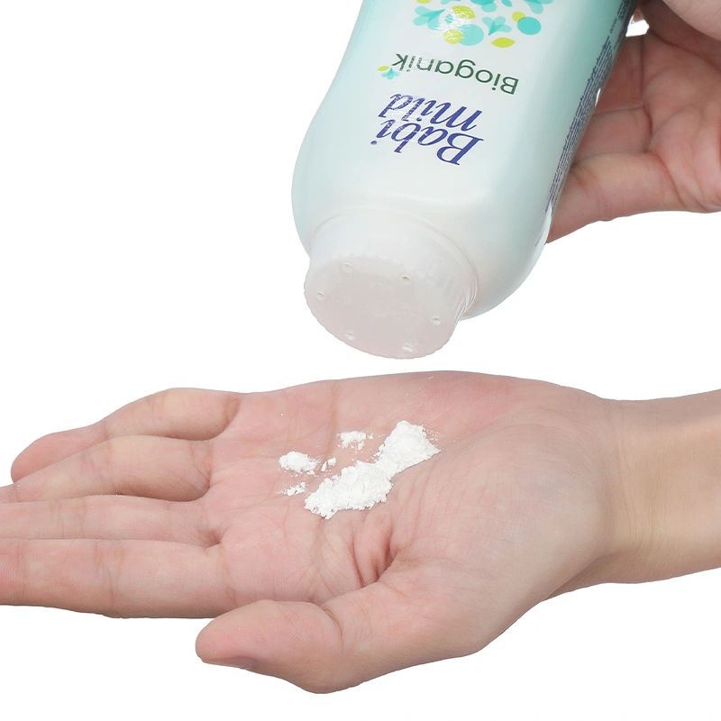 Phấn thơm dưỡng ẩm cho bé Babi Mild Bioganik 160g - Giao bao bì ngẫu nhiên 8