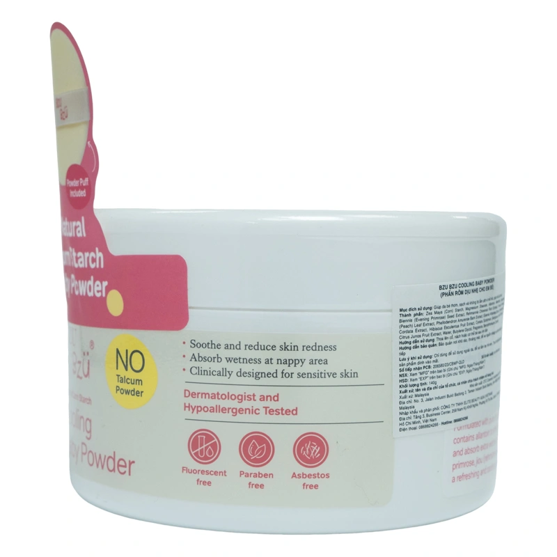 Phấn rôm cho bé BZU BZU 140g 2