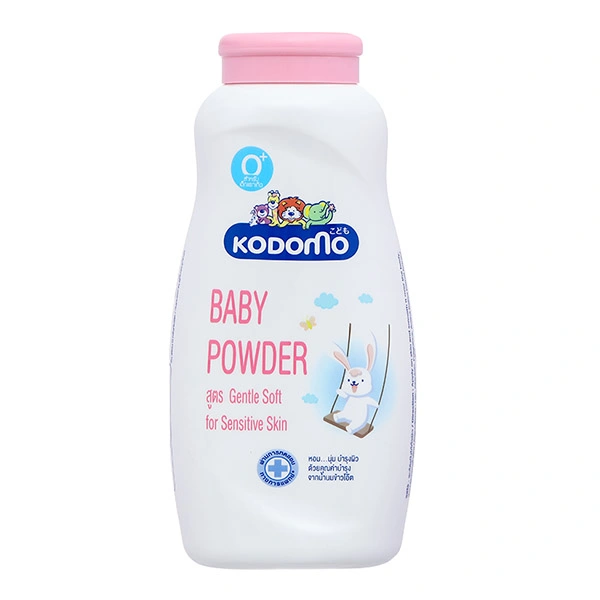 Phấn rôm dưỡng ẩm cho bé Kodomo Gentle Soft - Giao bao bì ngẫu nhiên