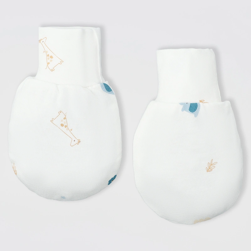 Set nón, bao tay bao chân in hình đa sắc Lullaby NH511N màu trắng (0 - 3 tháng) 18