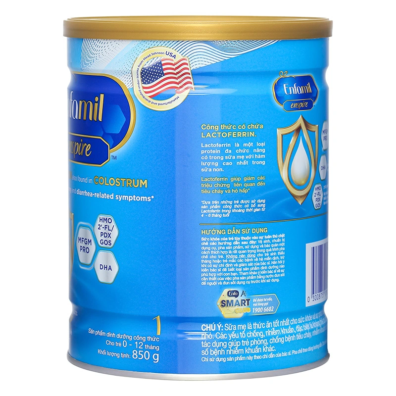 Sữa bột Enfamil Enspire số 1 850g (0 - 12 tháng) 3
