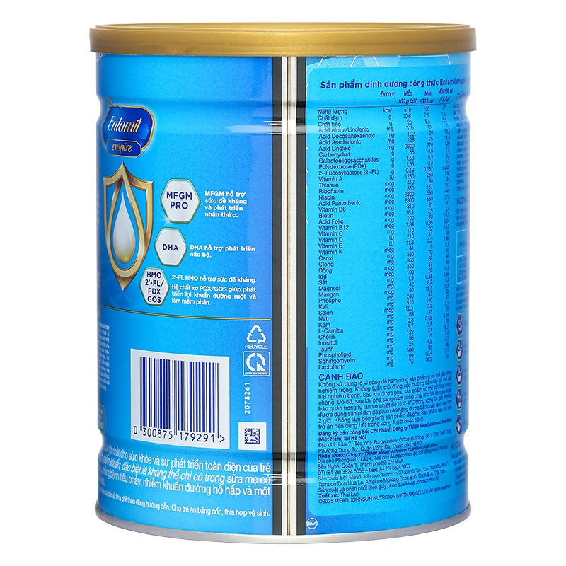 Sữa bột Enfamil Enspire số 1 850g (0 - 12 tháng) 4