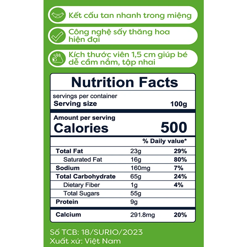 Sữa chua khô sấy thăng hoa vị chuối Anpaso hộp 20g (từ 8 tháng) 17