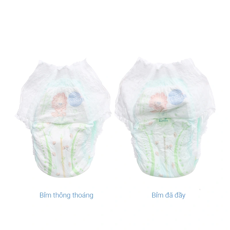 Tã quần Molfix thiên nhiên size XXXL 22 + 6 miếng (20 - 35 kg) - Giao bao bì ngẫu nhiên 13