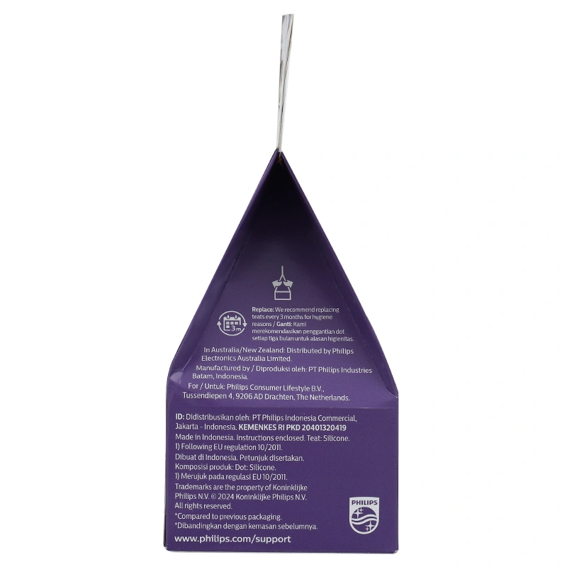 Bộ 2 núm ti Philips Avent SCY966/12 cổ rộng size 6 (từ 9 tháng) - Giao bao bì ngẫu nhiên 15