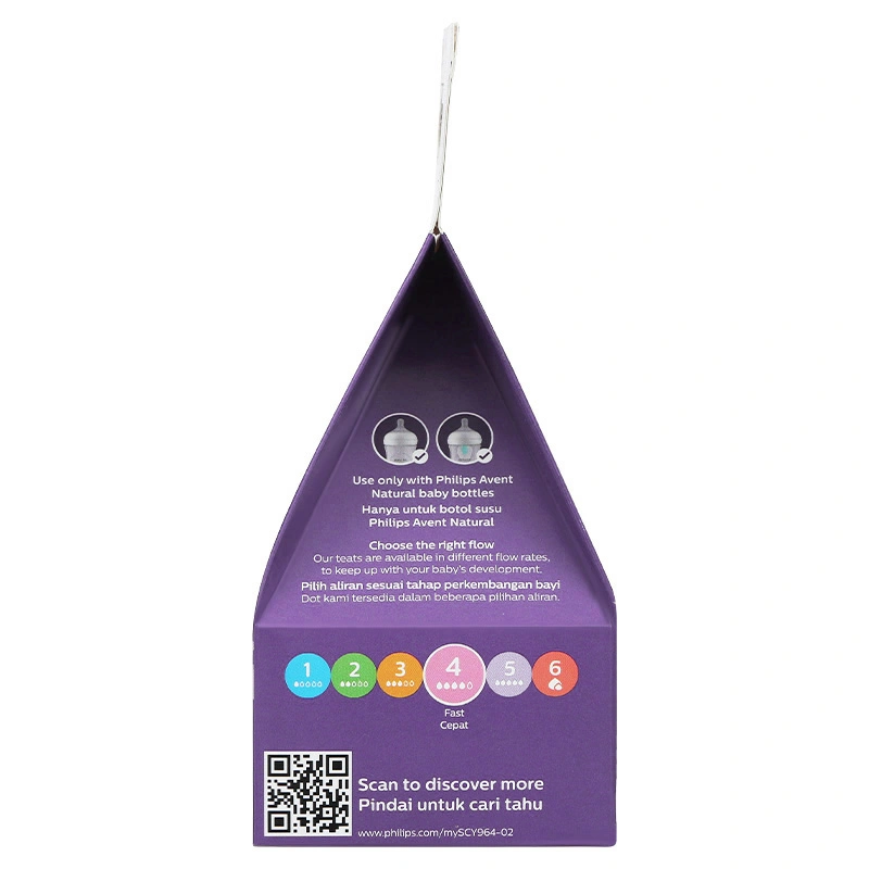 Bộ 2 núm ti Philips Avent SCY966/12 cổ rộng size 6 (từ 9 tháng) - Giao bao bì ngẫu nhiên 45