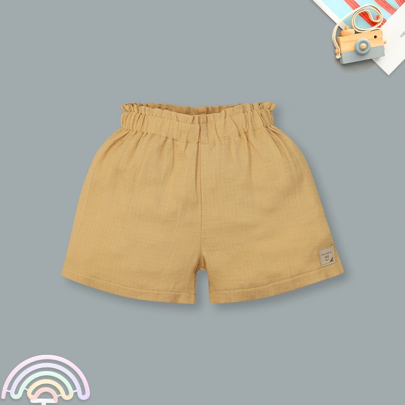 Bộ sát nách bé gái Ualarogo UR2181 màu be 8