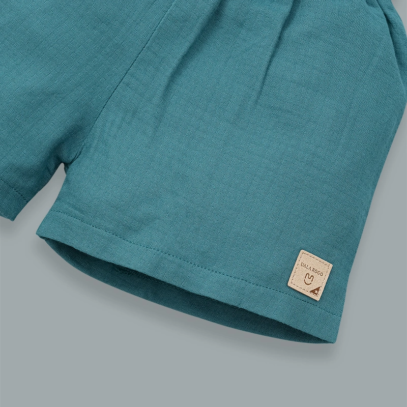 Bộ sát nách bé gái Ualarogo UR2181 màu be 32