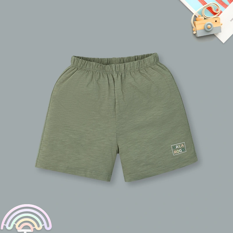 Bộ tay ngắn bé trai Ualarogo UR3866 màu xanh lá 8