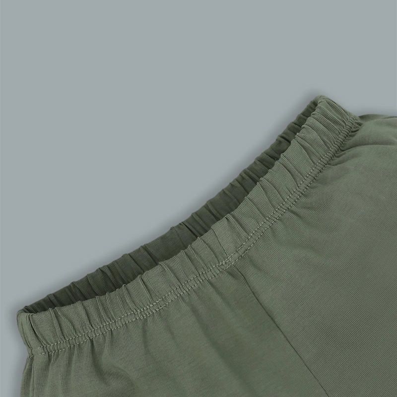 Bộ tay ngắn bé trai Ualarogo UR3874 in chữ màu xanh lá 9