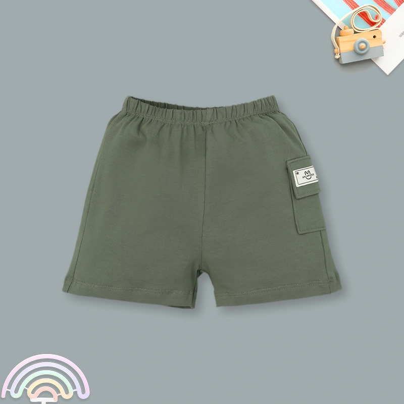 Bộ tay ngắn bé trai Ualarogo UR3874 in chữ màu xanh lá 8