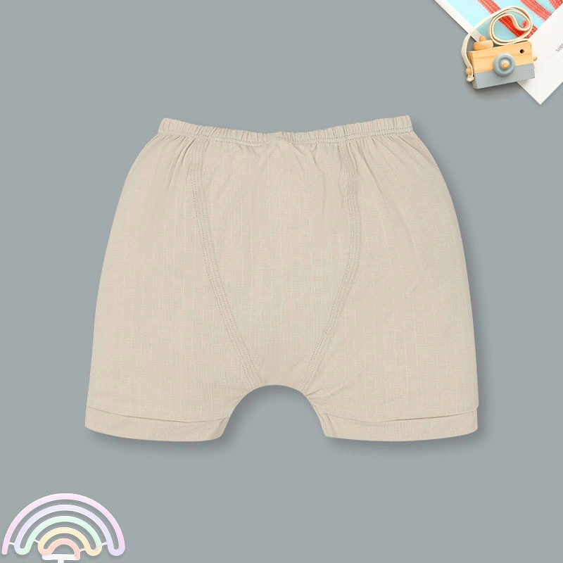 Bộ tay ngắn cài chéo in hình thú Ualarogo UR2188 màu be 23