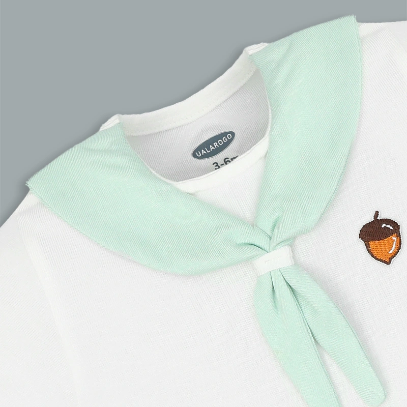 Bodysuit tay ngắn thủy thủ Ualarogo UR2213 màu hồng 21