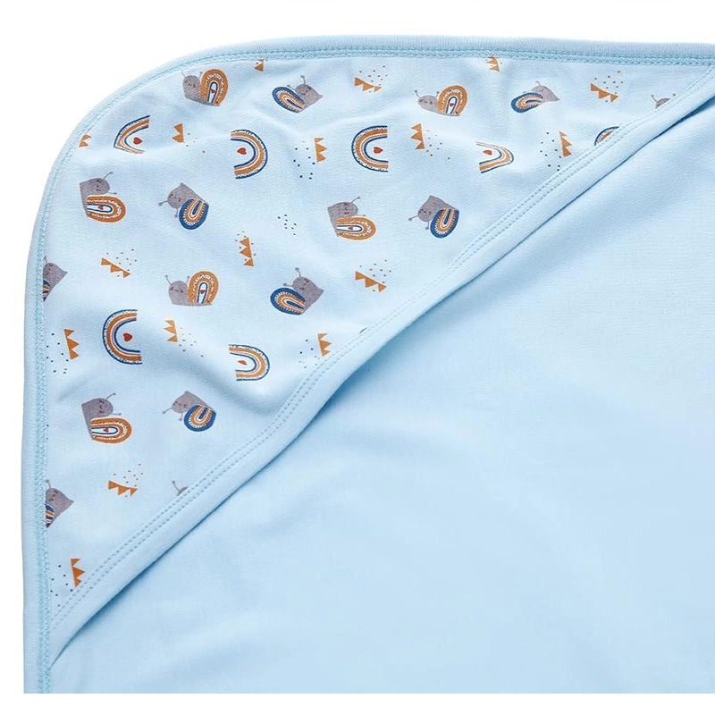 Khăn quấn cotton Lullaby NH680P 80x80 cm - Xanh cầu vồng 4