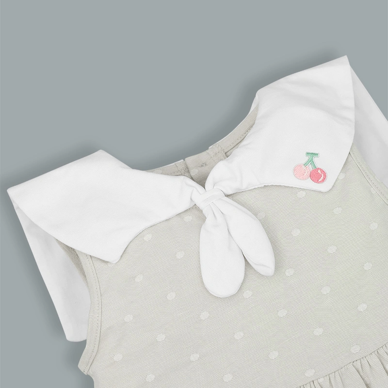 Đầm bé gái Ualarogo UR2176 màu xám 3