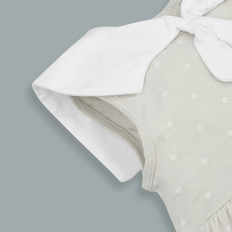 Đầm bé gái Ualarogo UR2176 màu xám 4