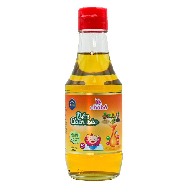 Dầu chiên xào mix hạt Lê Gia cho bé chai 200 ml