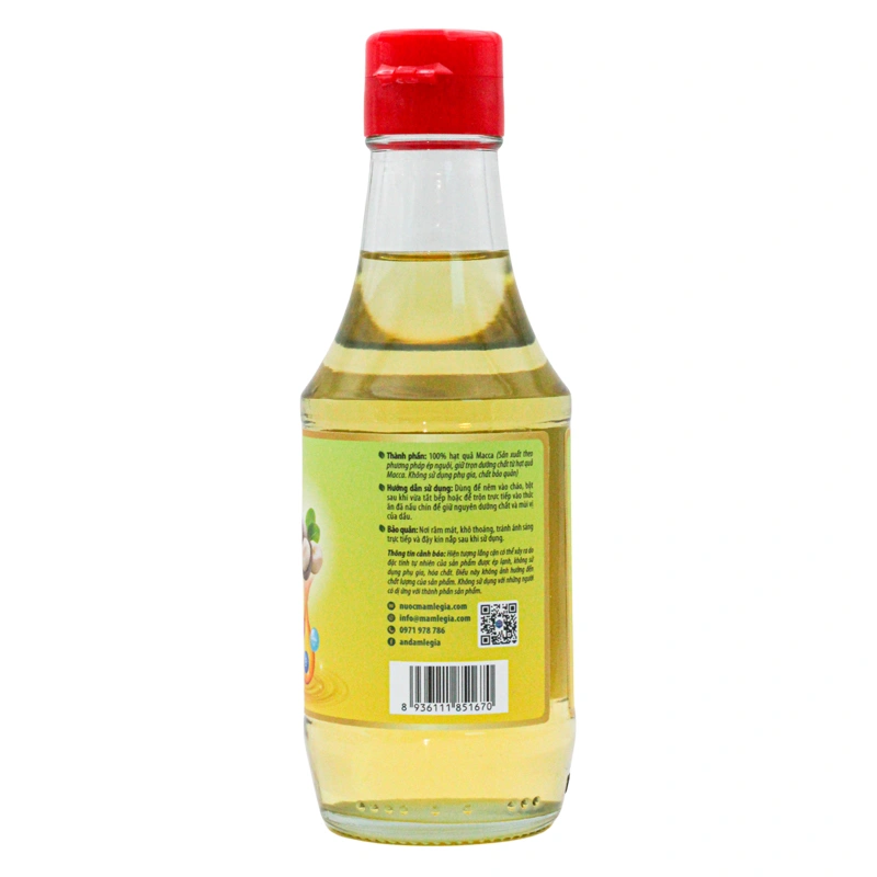 Dầu gấc Lê Gia ăn dặm cho bé chai 200 ml (từ 6 tháng) 6