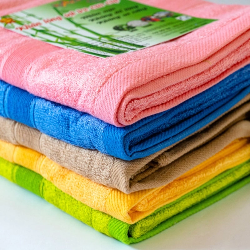 Khăn tắm sợi tre KACHOOBABY 50x100 cm - Màu ngẫu nhiên 6