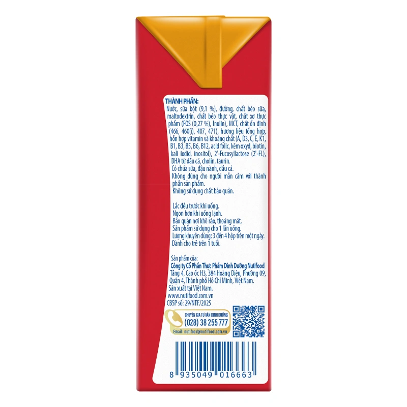 Thùng 48 hộp sữa pha sẵn Nutifood GrowPLUS+ đỏ hương vani 110 ml cho trẻ suy dinh dưỡng, thấp còi (từ 1 tuổi) - Giao bao bì ngẫu nhiên 17