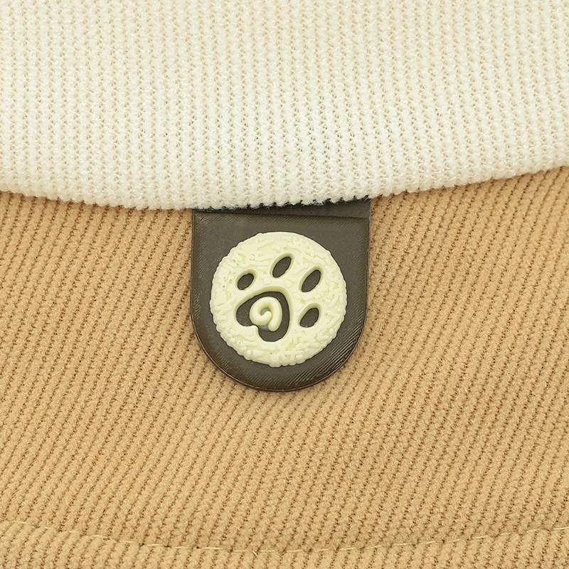 Nón vành cho bé TOP KIDS thêu gấu màu xanh - be 13