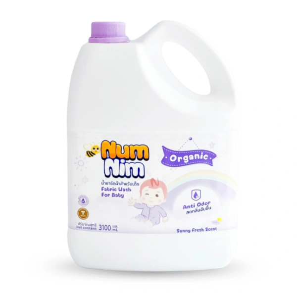 Can nước giặt Num Nim Tím hương nắng mai