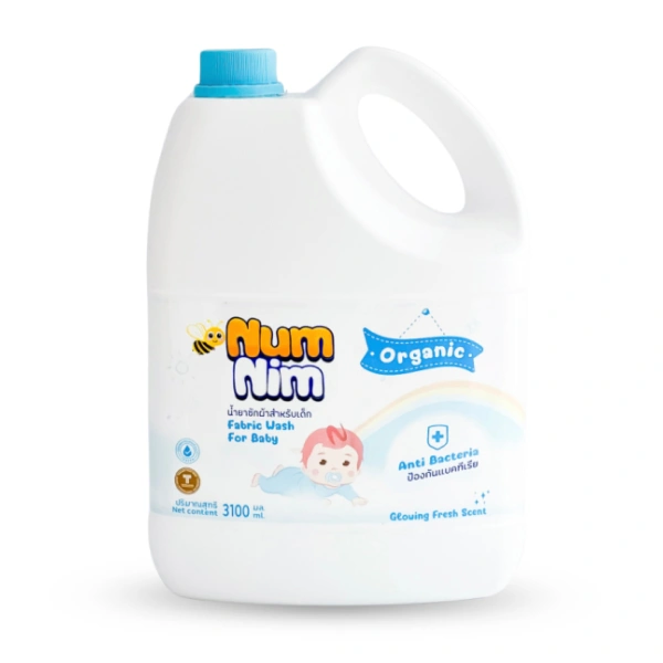 Can nước giặt Num Nim Xanh hương tươi mát