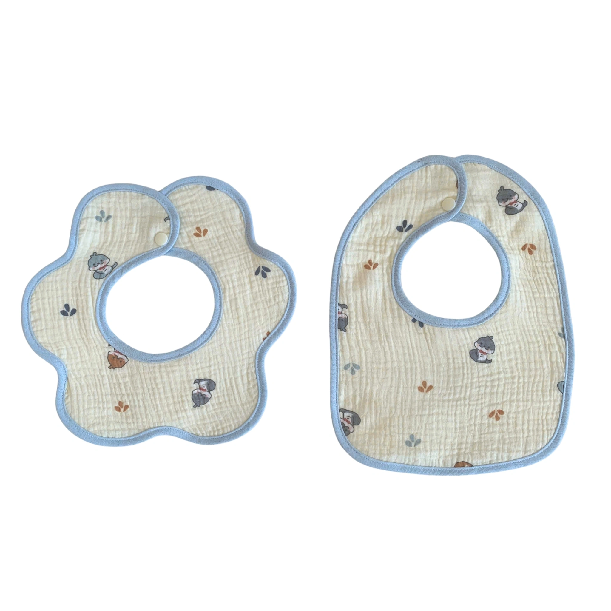 Set 2 yếm ăn cho bé Bessla - Động vật