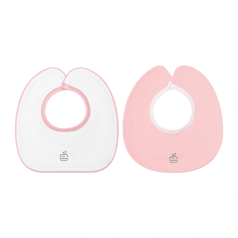 Set 2 yếm ăn cho bé sợi tre La Pomme động vật đáng yêu - Màu ghi (0 - 3 tháng) 14