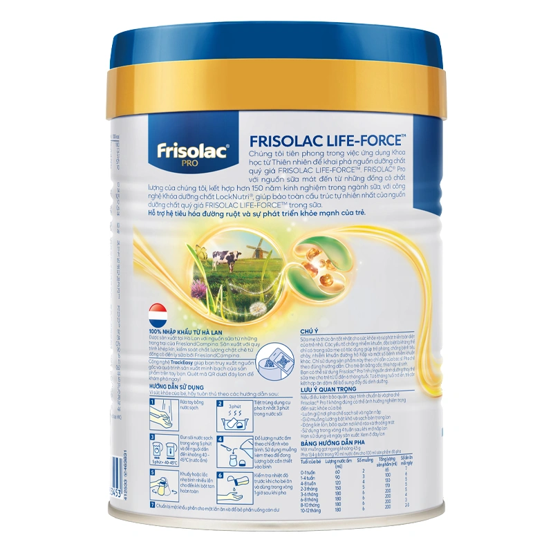 Sữa bột Frisolac Pro số 1 400g (0 - 12 tháng) 2