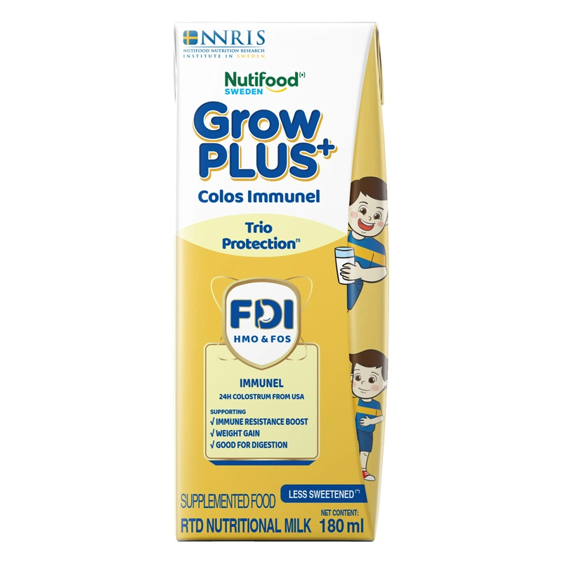 Thùng 24 hộp sữa non pha sẵn Nutifood GrowPLUS+ Colos Immunel hương vani 180 ml (từ 1 tuổi) - Giao bao bì ngẫu nhiên 17