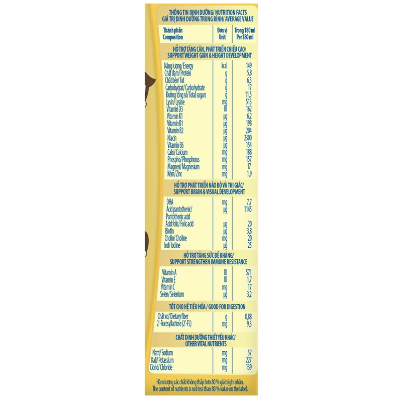 Thùng 24 hộp sữa non pha sẵn Nutifood GrowPLUS+ Colos Immunel hương vani 180 ml (từ 1 tuổi) - Giao bao bì ngẫu nhiên 20