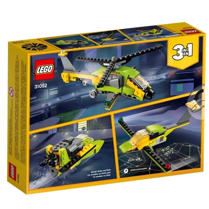 Đồ chơi lắp ráp trực thăng thám hiểm Lego Creator 31092 (114 chi tiết) 3