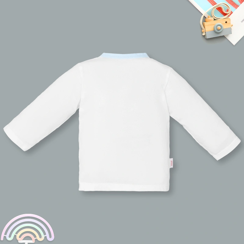 Áo tay dài IQ Baby viền vàng 9