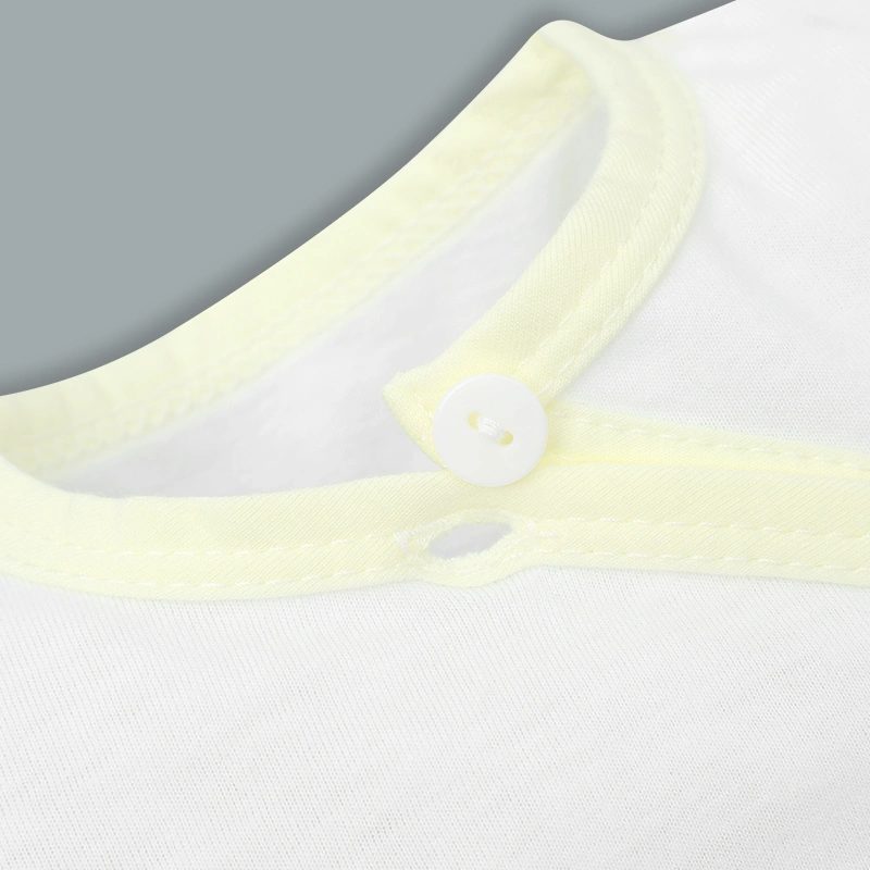 Áo tay ngắn IQ Baby viền hồng 12