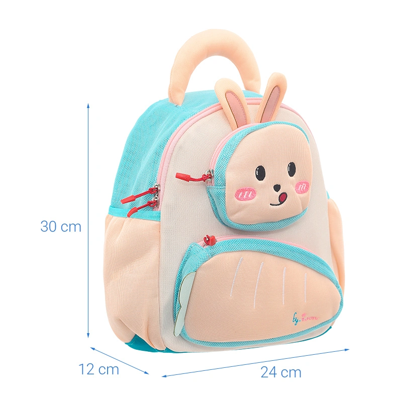 Balo cho bé mẫu giáo Tbwin PANNA8 thỏ E2529 hồng 10