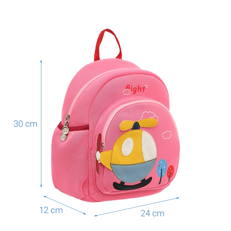 Balo cho bé mẫu giáo Tbwin PANNA8 trực thăng E2528 xanh 21