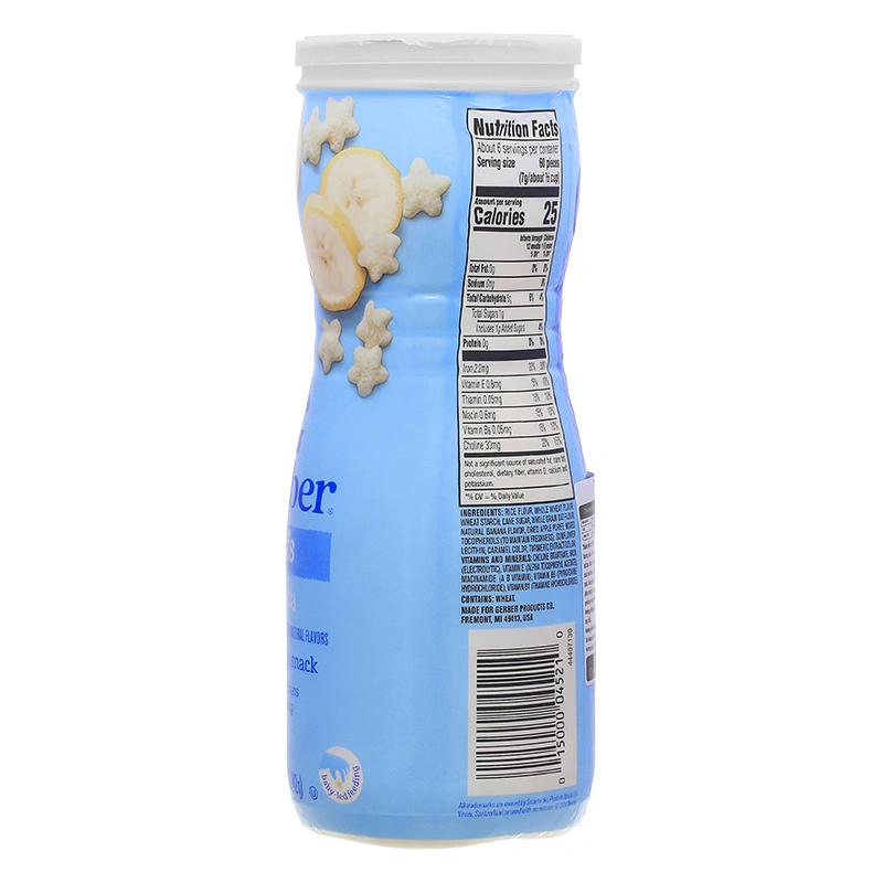Bánh ăn dặm Gerber Puffs vị việt quất lon 42g (từ 8 tháng) - Giao bao bì ngẫu nhiên 11