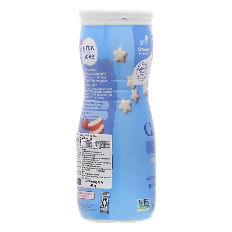 Bánh ăn dặm Gerber Puffs vị việt quất lon 42g (từ 8 tháng) - Giao bao bì ngẫu nhiên 19